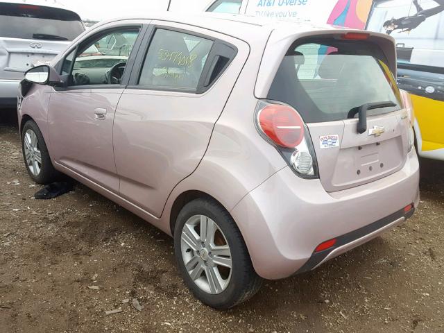 KL8CB6S93DC596515 - 2013 CHEVROLET SPARK LS PINK photo 3