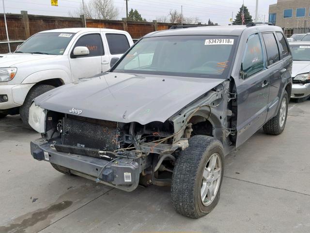 1J8GR48K27C558189 - 2007 JEEP GRAND CHER GRAY photo 2