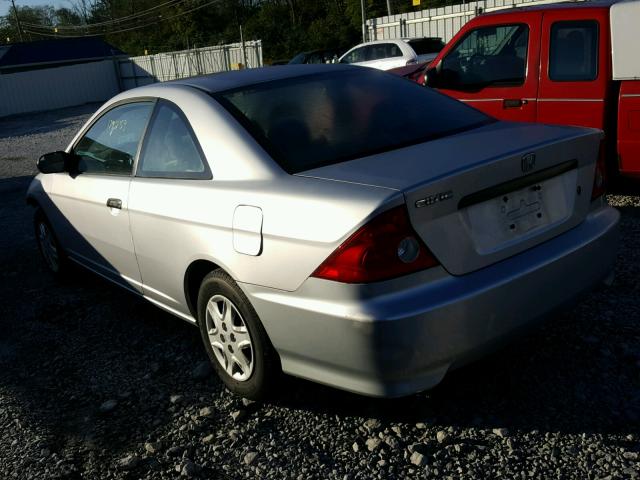 1HGEM22124L009669 - 2004 HONDA CIVIC DX V GRAY photo 3