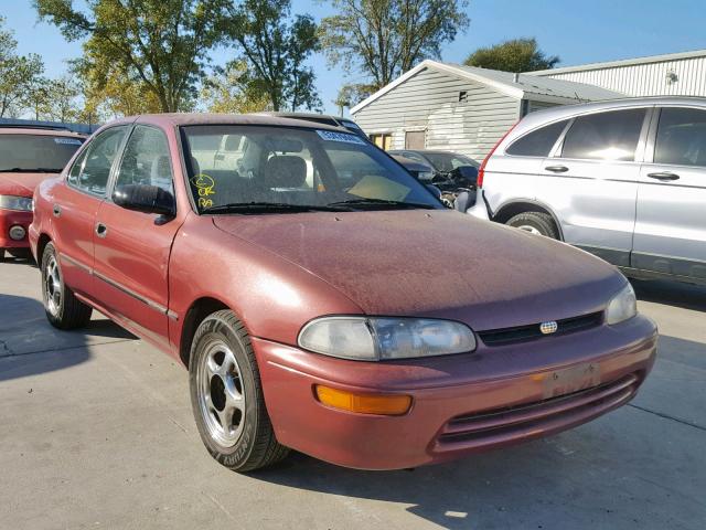 1Y1SK5362PZ043434 - 1993 GEO PRIZM BASE BURGUNDY photo 1