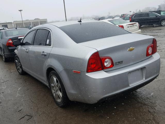 1G1ZB5E1XBF368615 - 2011 CHEVROLET MALIBU LS ვერცხლისფერი ფოტო 3