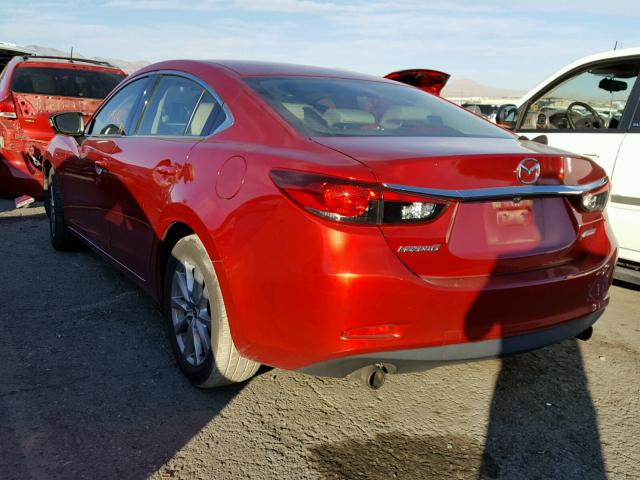 JM1GJ1U63E1140366 - 2014 MAZDA 6 SPORT RED photo 3