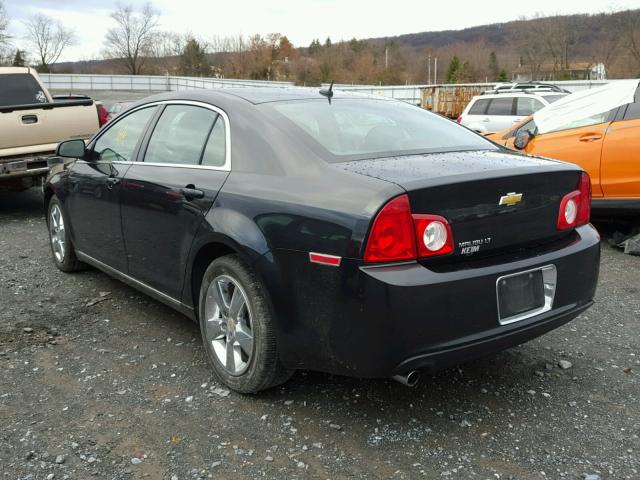 1G1ZD5E13BF221580 - 2011 CHEVROLET MALIBU 2LT BLACK photo 3