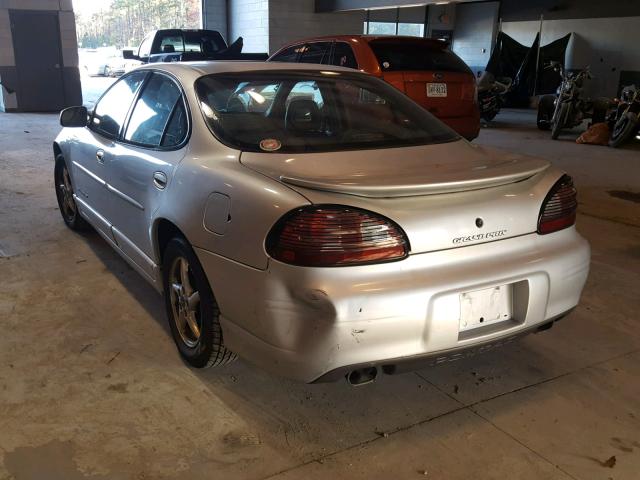 1G2WP52K02F220714 - 2002 PONTIAC GRAND PRIX SILVER photo 3