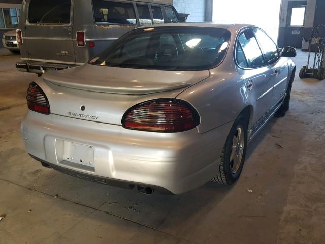 1G2WP52K02F220714 - 2002 PONTIAC GRAND PRIX SILVER photo 4