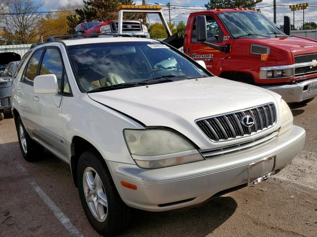 JTJHF10U620252099 - 2002 LEXUS RX 300 WHITE photo 1