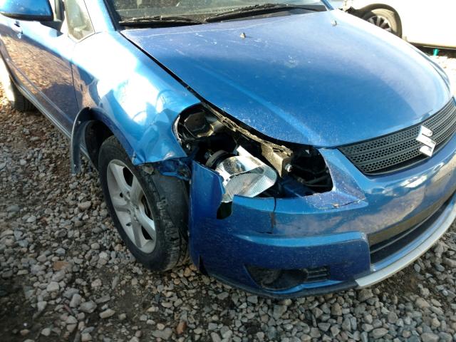 JS2YB413575103897 - 2007 SUZUKI SX4 BLUE photo 9