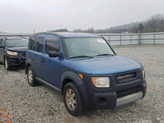 5J6YH28626L016718 - 2006 HONDA ELEMENT EX BLUE photo 1