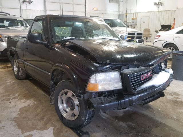 1GTCS1449WK512976 - 1998 GMC SONOMA BLACK photo 1