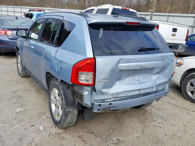 1C4NJDBB0DD196688 - 2013 JEEP COMPASS SP 蓝色 照片 3