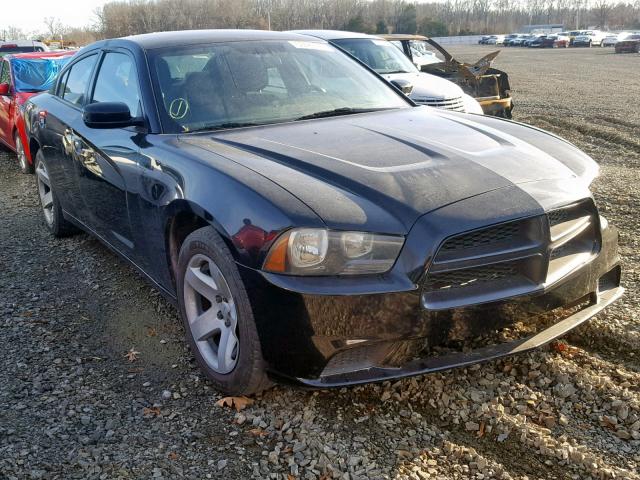 2C3CDXAT1CH305742 - 2012 DODGE CHARGER PO BLACK photo 1