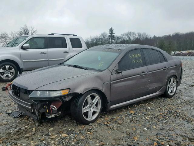 19UUA75547A036520 - 2007 ACURA TL TYPE S BROWN photo 2