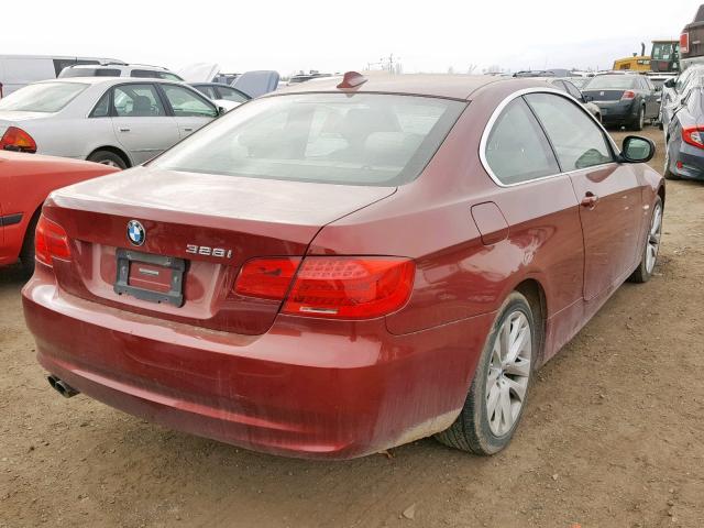 WBAKF5C58BE654825 - 2011 BMW 328 XI SUL RED photo 4