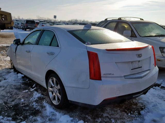 1G6AG5RX3F0130024 - 2015 CADILLAC ATS WHITE photo 3