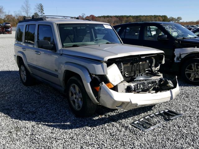 1J8HG48K17C659587 - 2007 JEEP COMMANDER ბეჟი ფოტო 1