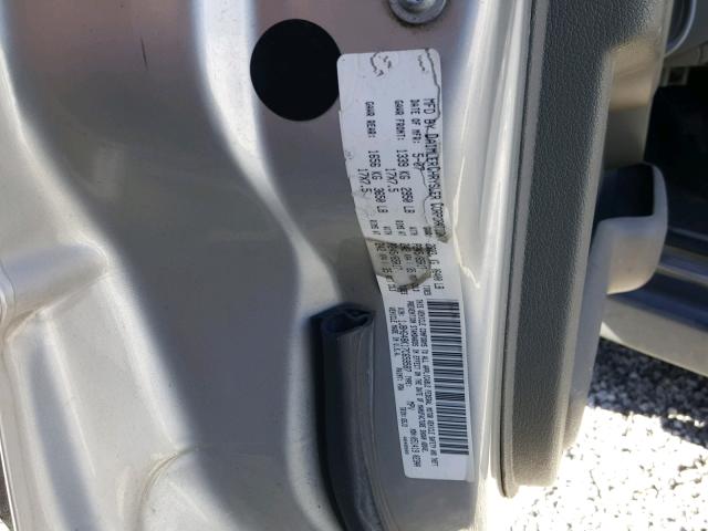 1J8HG48K17C659587 - 2007 JEEP COMMANDER ბეჟი ფოტო 10