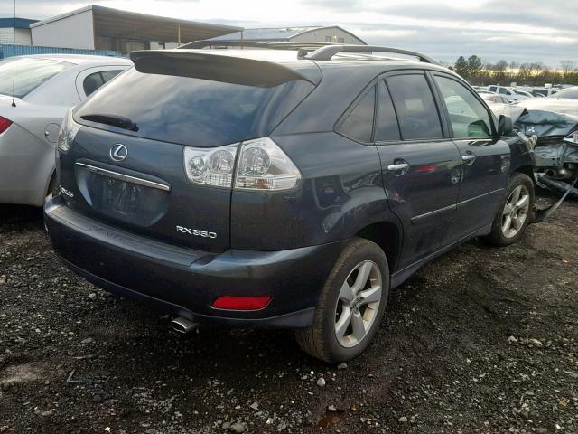 2T2HK31UX8C093221 - 2008 LEXUS RX 350 BLACK photo 4