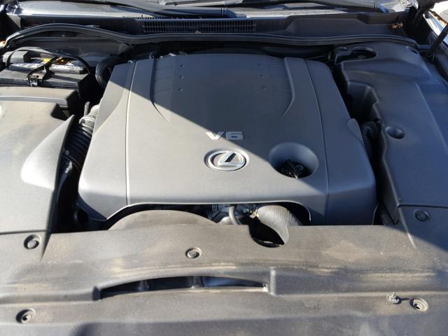 JTHBK262375049504 - 2007 LEXUS IS 250 GRAY photo 7