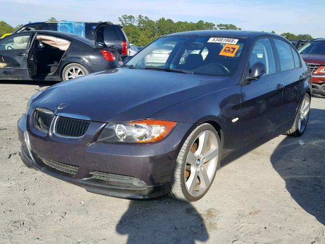 WBAVB17556NK32397 - 2006 BMW 325 I AUTO CHARCOAL photo 2