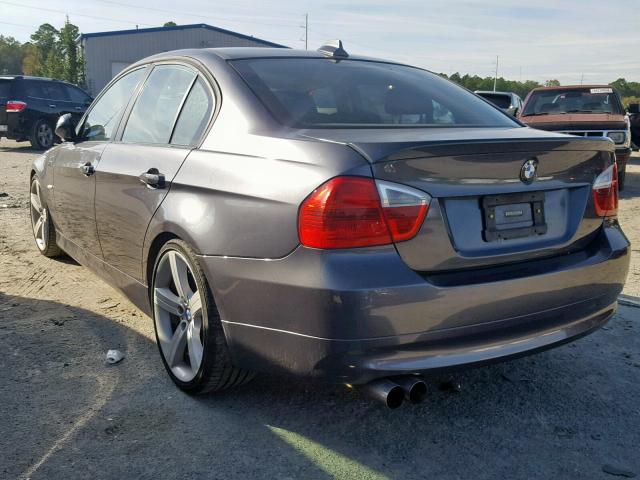 WBAVB17556NK32397 - 2006 BMW 325 I AUTO CHARCOAL photo 3