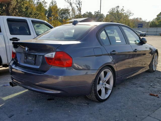 WBAVB17556NK32397 - 2006 BMW 325 I AUTO CHARCOAL photo 4