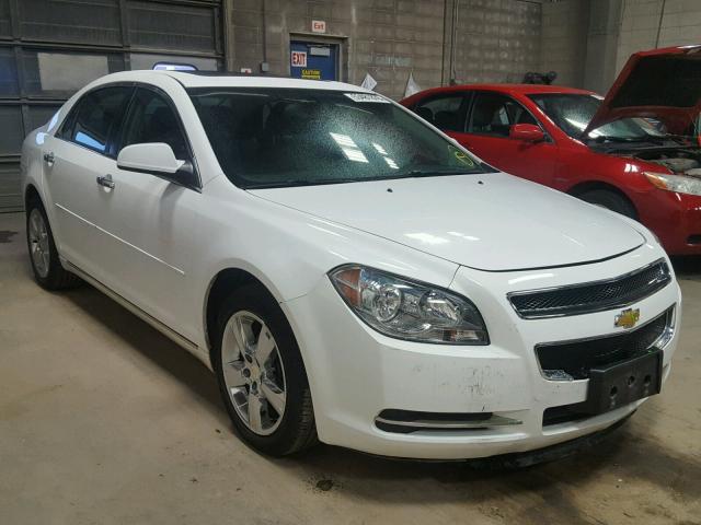 1G1ZD5E01CF215365 - 2012 CHEVROLET MALIBU 2LT WHITE photo 1