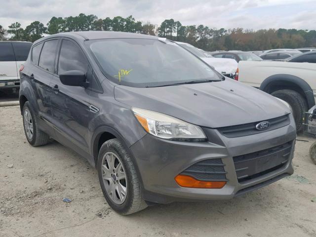 1FMCU0F70DUC44781 - 2013 FORD ESCAPE S CHARCOAL photo 1