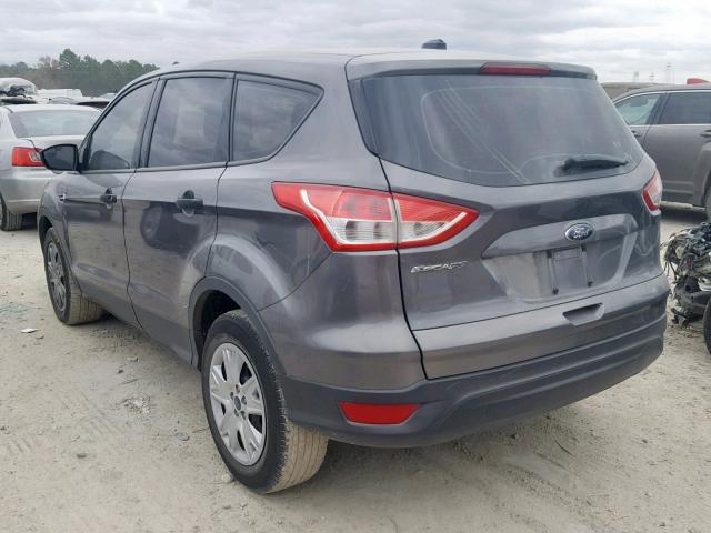 1FMCU0F70DUC44781 - 2013 FORD ESCAPE S CHARCOAL photo 3