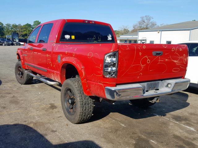 3D7LX39C26G197271 - 2006 DODGE RAM 3500 RED photo 3