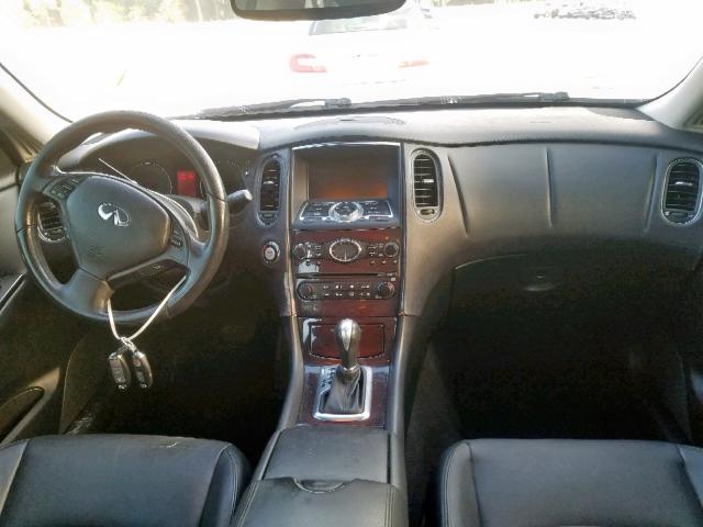 JNKAJ09E88M303496 - 2008 INFINITI EX35 BASE WHITE photo 9