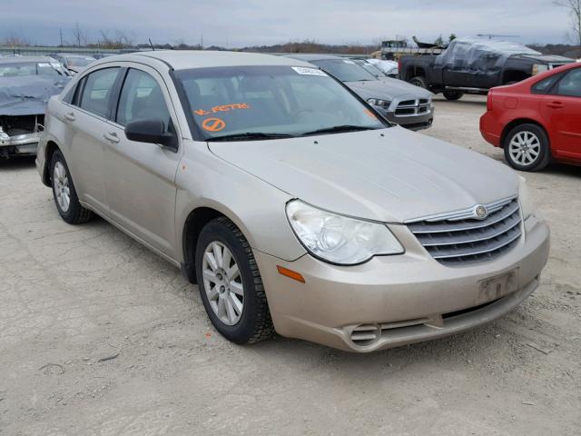 1C3LC46R78N195776 - 2008 CHRYSLER SEBRING LX GOLD photo 1