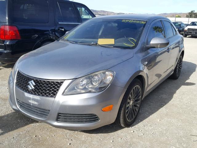 JS2RE9A32C6100243 - 2012 SUZUKI KIZASHI SE SILVER photo 2