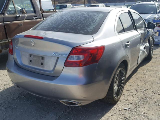 JS2RE9A32C6100243 - 2012 SUZUKI KIZASHI SE SILVER photo 4