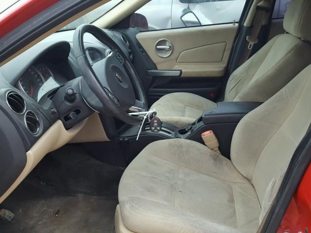 2G2WP552481162182 - 2008 PONTIAC GRAND PRIX RED photo 5