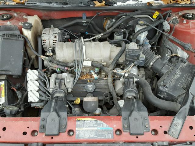 2G2WP552481162182 - 2008 PONTIAC GRAND PRIX RED photo 7