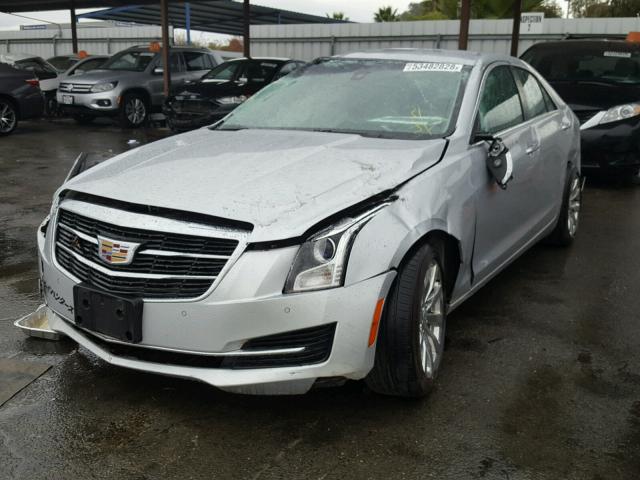 1G6AB5RX5H0115221 - 2017 CADILLAC ATS LUXURY SILVER photo 2