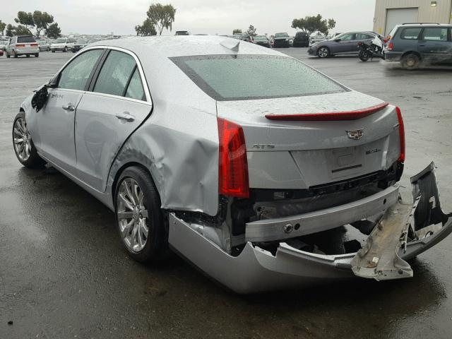 1G6AB5RX5H0115221 - 2017 CADILLAC ATS LUXURY SILVER photo 3