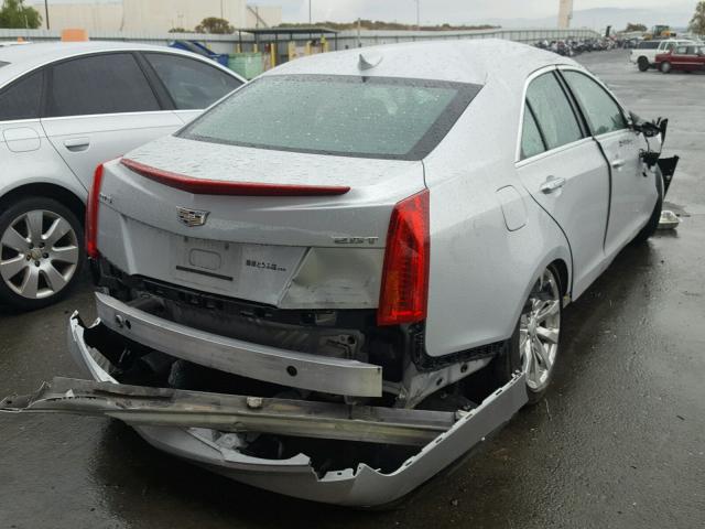 1G6AB5RX5H0115221 - 2017 CADILLAC ATS LUXURY SILVER photo 4