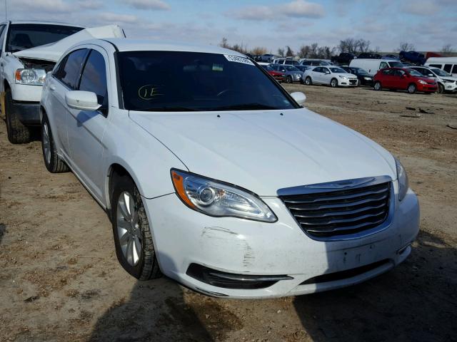 1C3CCBBB3DN550613 - 2013 CHRYSLER 200 TOURIN WHITE photo 1