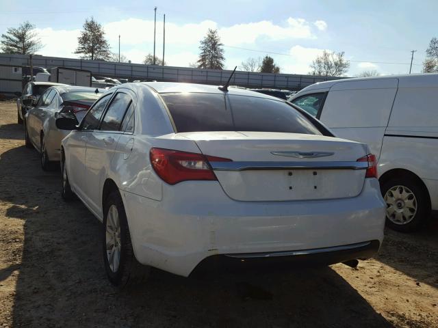 1C3CCBBB3DN550613 - 2013 CHRYSLER 200 TOURIN WHITE photo 3