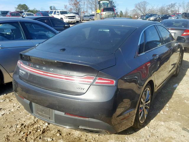 3LN6L5A9XHR601046 - 2017 LINCOLN MKZ PREMIE GRAY photo 4