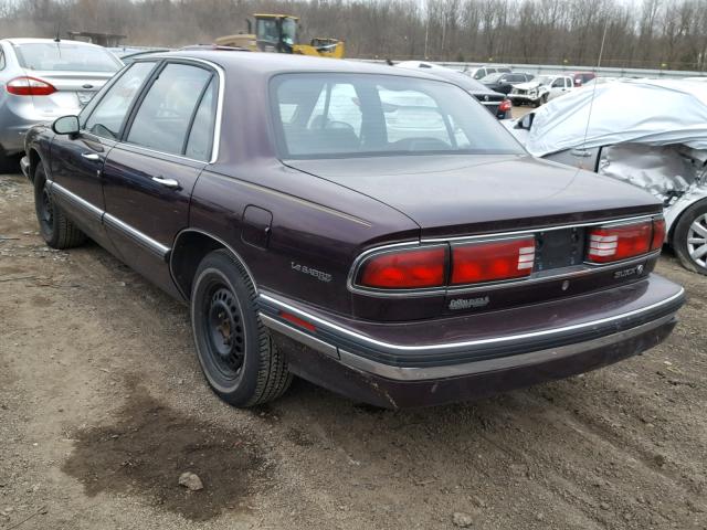 1G4HP52LXRH524706 - 1994 BUICK LESABRE CU MAROON photo 3