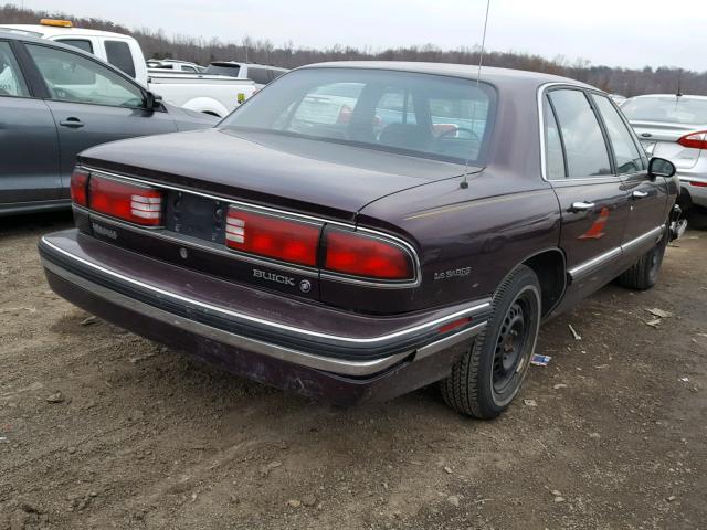 1G4HP52LXRH524706 - 1994 BUICK LESABRE CU MAROON photo 4