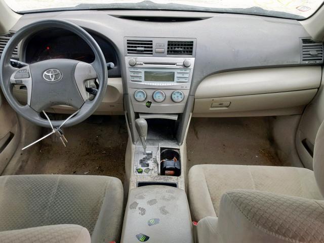 JTNBE46K373050227 - 2007 TOYOTA CAMRY CE GOLD photo 9