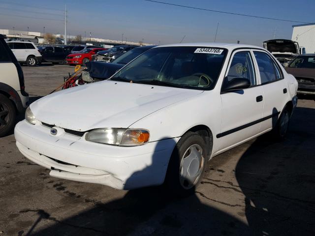 1Y1SK52872Z426247 - 2002 CHEVROLET GEO PRIZM WHITE photo 2