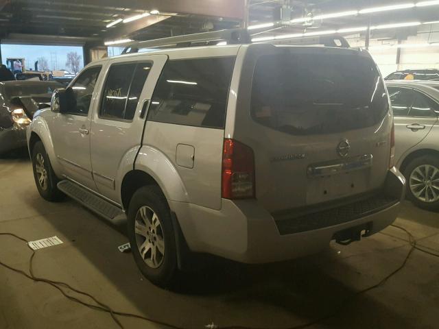 5N1AR1NB7CC614424 - 2012 NISSAN PATHFINDER SILVER photo 3