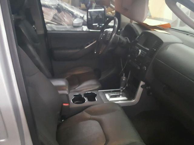 5N1AR1NB7CC614424 - 2012 NISSAN PATHFINDER SILVER photo 5