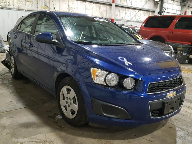 1G1JA5SG2D4145198 - 2013 CHEVROLET SONIC LS 蓝色 照片 1