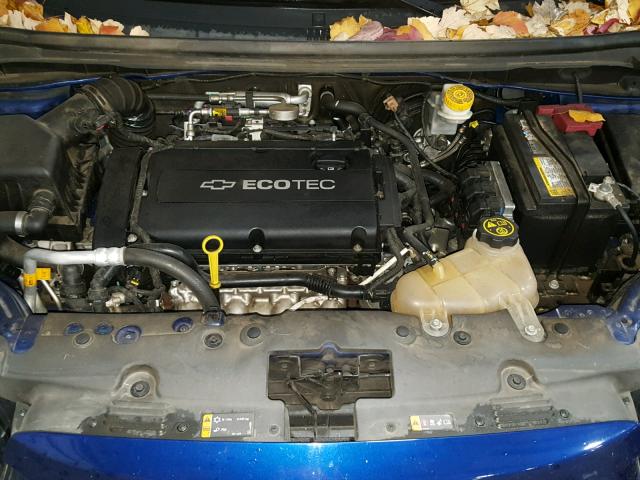 1G1JA5SG2D4145198 - 2013 CHEVROLET SONIC LS 蓝色 照片 7