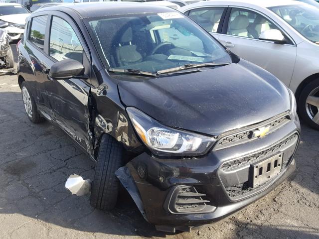 KL8CB6SA7GC578159 - 2016 CHEVROLET SPARK LS BLACK photo 1